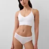 Bralette senza cuciture con scollo profondo