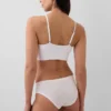 Bralette senza cuciture con scollo profondo