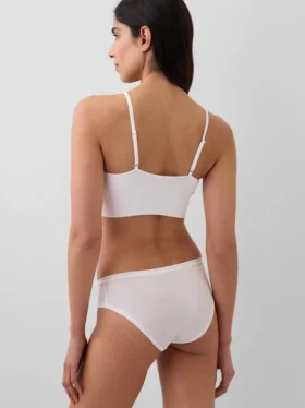 Bralette senza cuciture con scollo profondo
