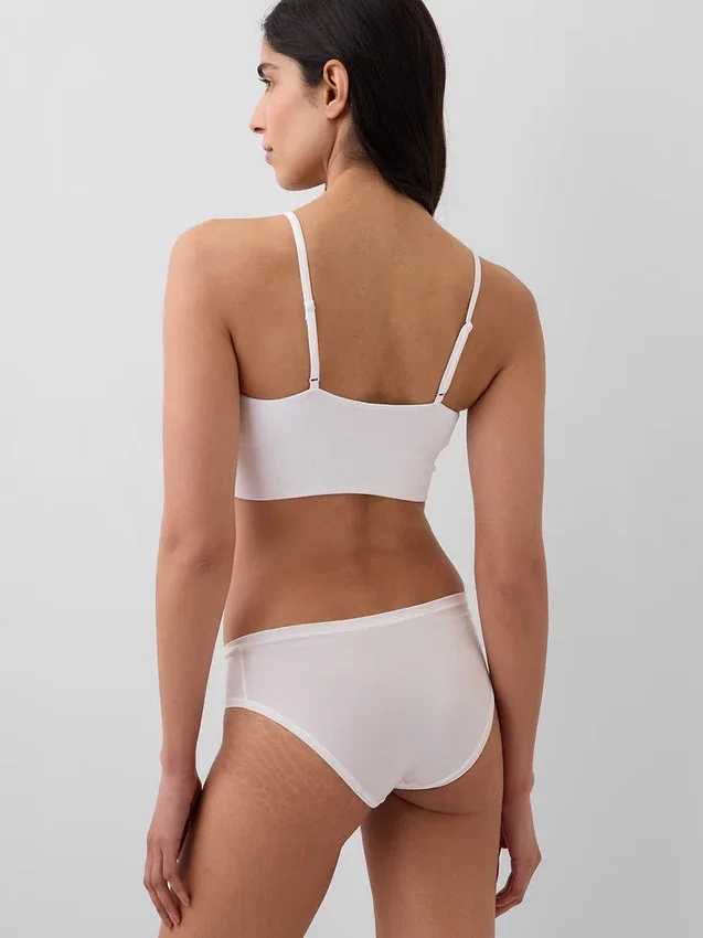 Bralette senza cuciture con scollo profondo