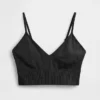 Bralette senza cuciture con scollo profondo