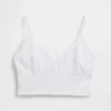 Bralette senza cuciture con scollo profondo