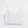 Bralette senza cuciture con scollo profondo