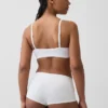 Bralette triangolare a costine senza cuciture
