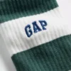 Calze corti con logo a righe da rugby