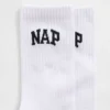 Calze corti con logo Nap