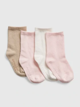 Calze corti per bambini (confezione da 4)