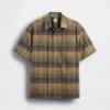 Camicia a quadri dal taglio morbido per bambini