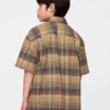 Camicia a quadri dal taglio morbido per bambini