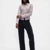 Camicia aderente in flanella a quadri