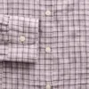 Camicia aderente in flanella a quadri