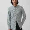 Camicia classica in popeline di cotone biologico