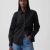 Camicia classica in popeline di cotone biologico
