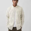 Camicia classica in popeline di cotone biologico