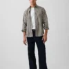 Camicia classica in popeline di cotone biologico