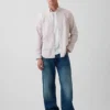 Camicia classica in popeline di cotone biologico