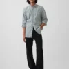 Camicia classica in popeline di cotone biologico