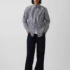 Camicia classica in popeline di cotone biologico