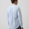 Camicia classica in popeline di cotone biologico