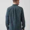 Camicia classica in popeline di cotone biologico
