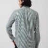 Camicia classica in popeline di cotone biologico