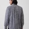 Camicia classica in popeline di cotone biologico