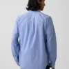 Camicia classica in popeline di cotone biologico