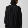 Camicia classica in popeline di cotone biologico