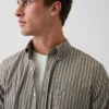 Camicia classica in popeline di cotone biologico