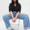 Camicia classica in popeline di cotone biologico