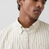 Camicia classica in popeline di cotone biologico