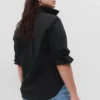 Camicia classica in popeline di cotone biologico