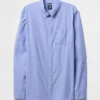 Camicia classica in popeline di cotone biologico
