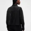Camicia corta trasparente con orlo dritto