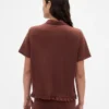 Camicia da pigiama con volant