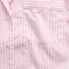 Camicia da pigiama corta oversize in popeline