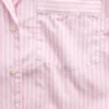 Camicia da pigiama corta oversize in popeline