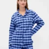 Camicia da pigiama in flanella morbidissima per adulti