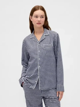 Camicia da pigiama in flanella morbidissima per adulti