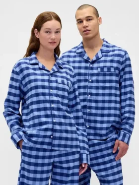 Camicia da pigiama in flanella morbidissima per adulti