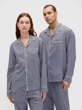 Camicia da pigiama in flanella morbidissima per adulti