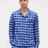 Camicia da pigiama in flanella morbidissima per adulti