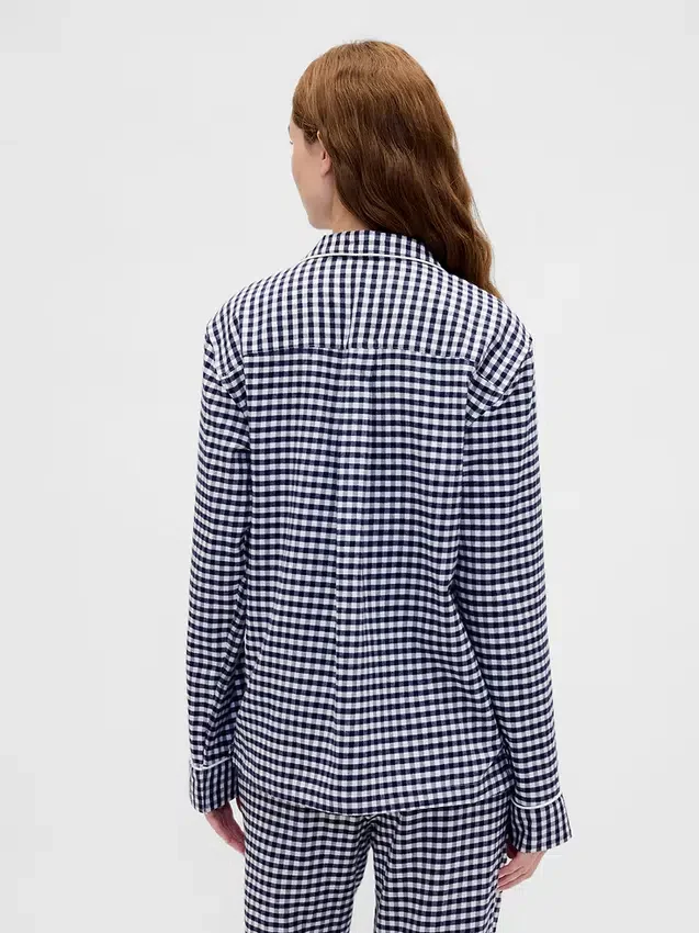 Camicia da pigiama in flanella morbidissima per adulti