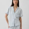 Camicia da pigiama in popeline