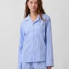 Camicia da pigiama in popeline