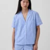 Camicia da pigiama in popeline