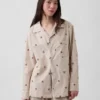 Camicia da pigiama in popeline