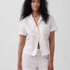 Camicia da pigiama in popeline