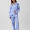 Camicia da pigiama in popeline