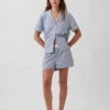 Camicia da pigiama in popeline
